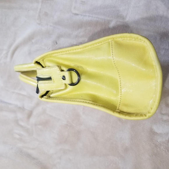 Bcbg bcbgeneration yellow handbag purse - Picture 6 of 8